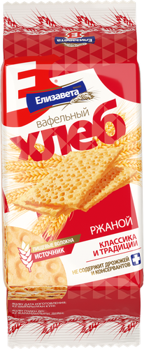 

Хлебцы ржаные Елизавета вафельные 75 г