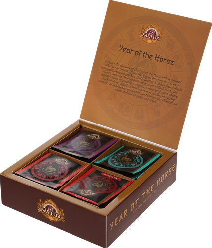 

Чай черный Basilur Коллекция Новогодняя ассорти 80 г