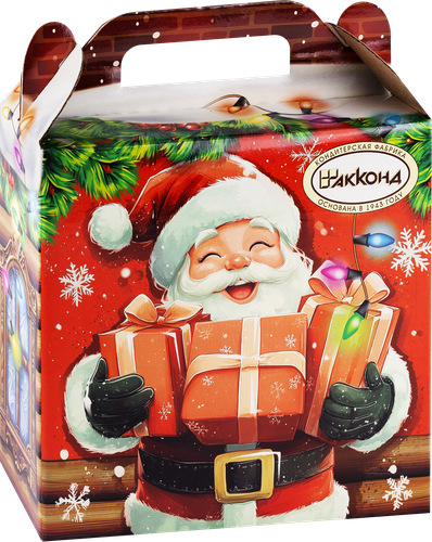 

Подарок новогодний Акконд 41 Золотой конек 850 г дизайн упаковки в ассортименте