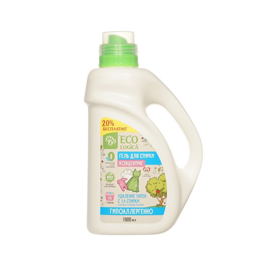 

Гель-концентрат для стирки Ecologica 1900 мл