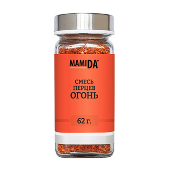 

Приправа MamiDA Смесь перцев Огонь 62 г
