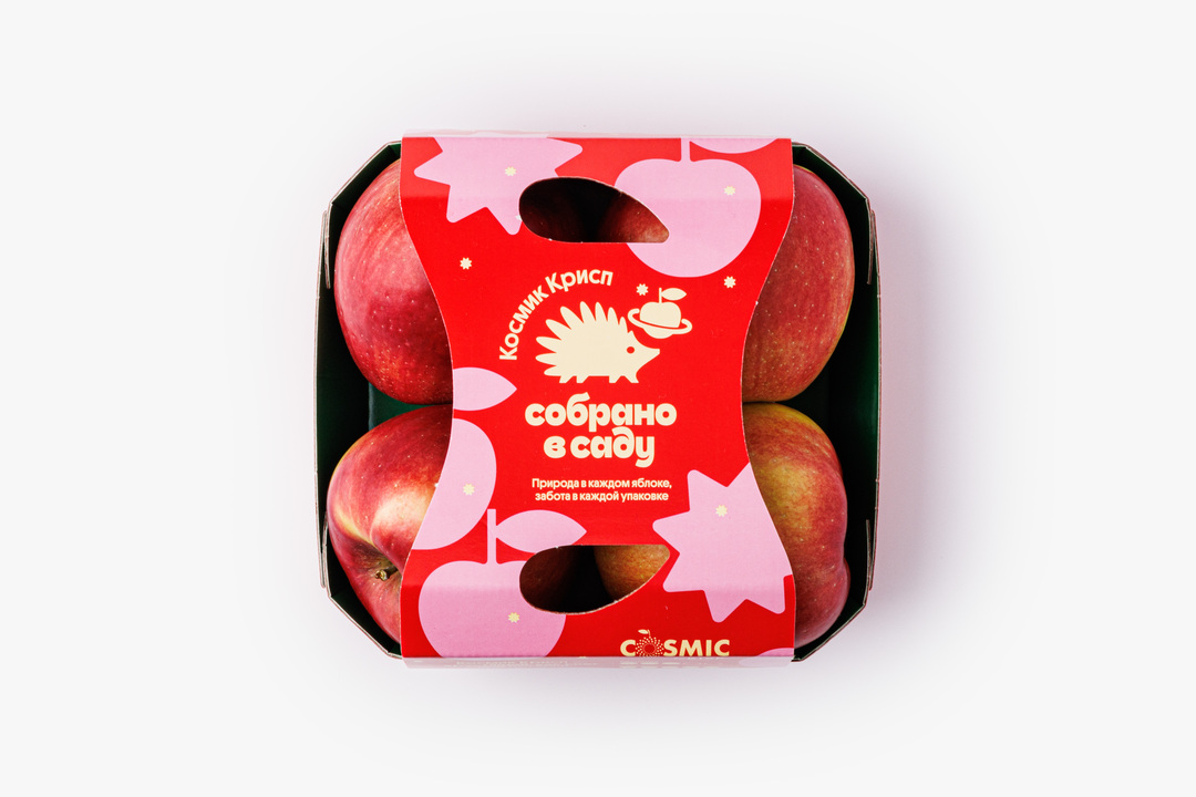 

Яблоки Космик Крисп Собрано в саду 600 г