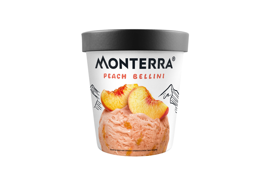 

Мороженое Monterra Peach Bellini 480 г