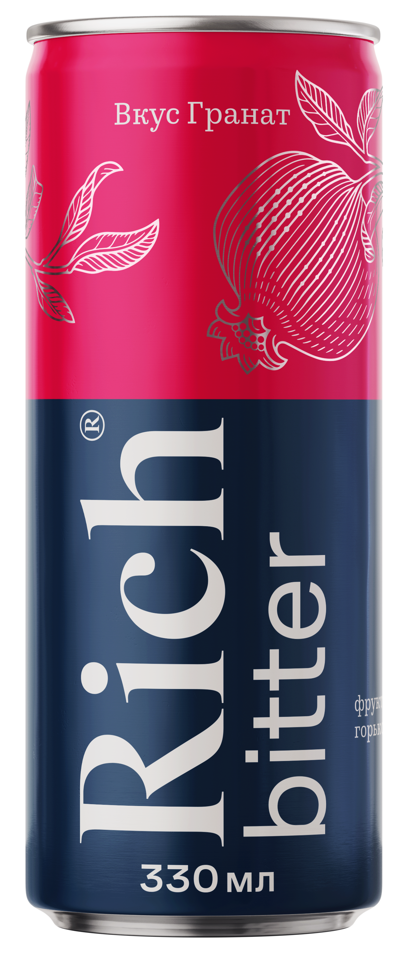 

Напиток безалкогольный Rich bitter Гранат с пониженной калорийностью 330 мл