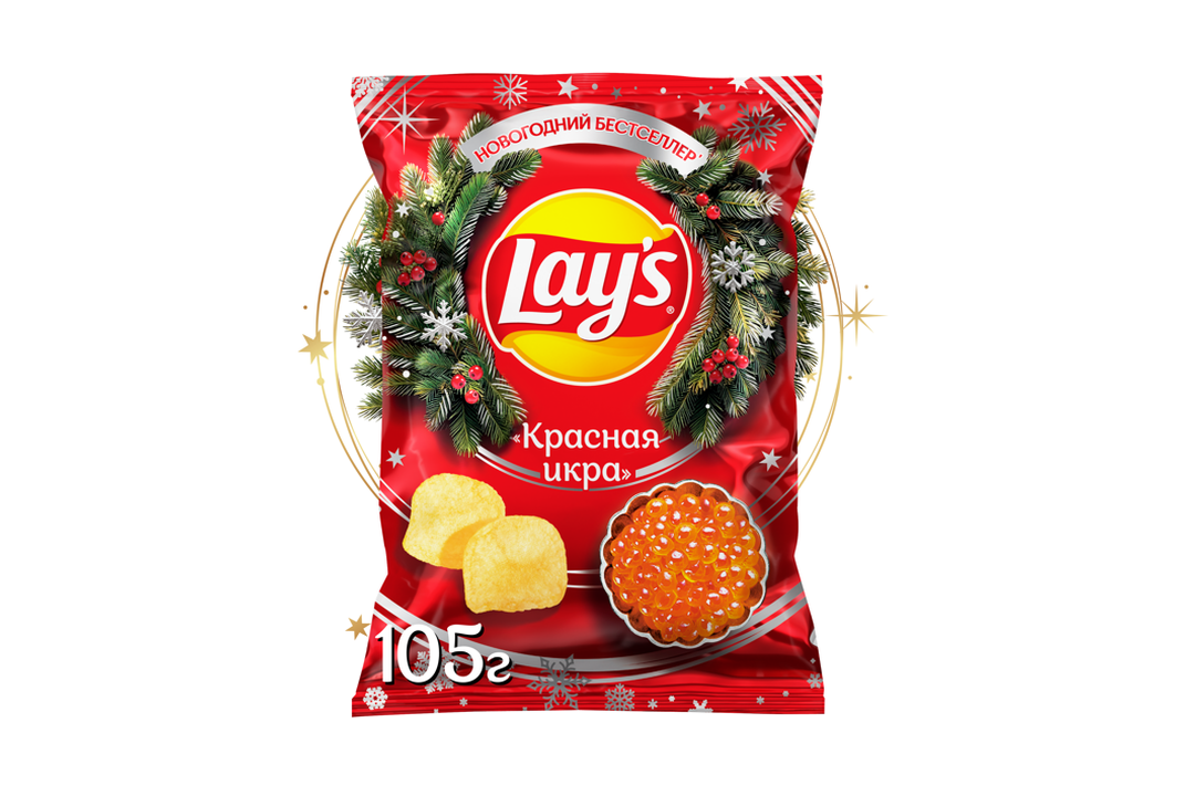 

Чипсы Lay's Красная икра 105 г