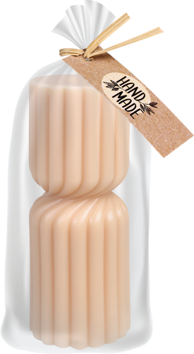 

Свеча Homeclub витая линия 4.5 x 12 см