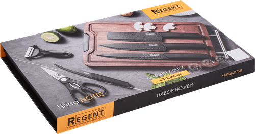 

Набор ножей Regent inox Linea Moka 6 предметов