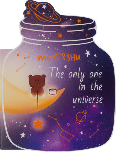 

Флажки-закладки Meshu Universe и самоклеящиеся блоки в наборе 20 л х 5 цветов