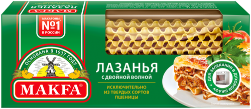 

Макароны Makfa для запекания Лазанья 500 г