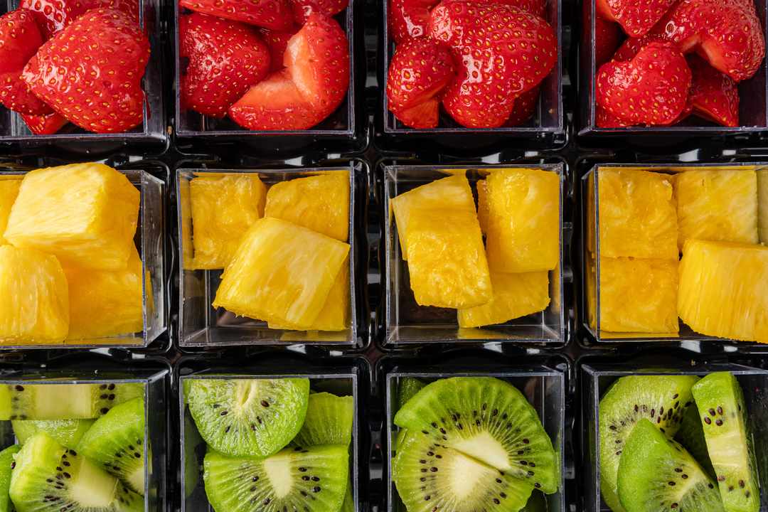 

Фруктовый сет мини Фруткорт клубника, ананас, киви 12 шт. x 50 г