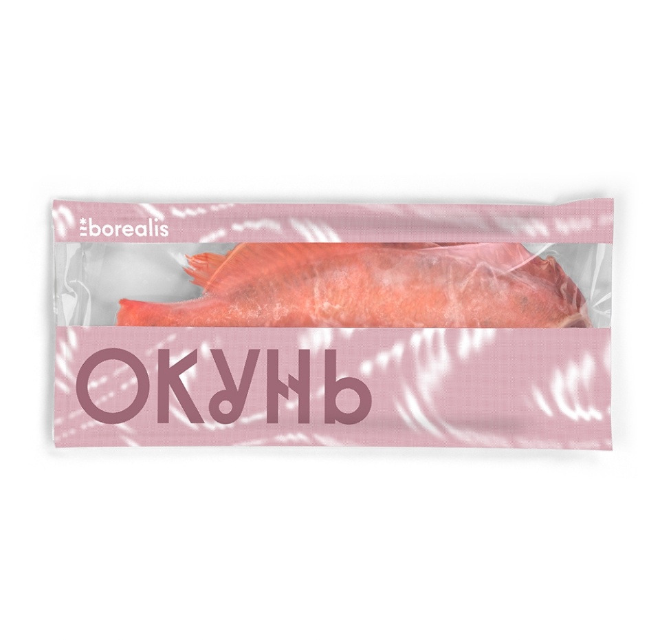 

Окунь морской мороженый Borealis потрошеный без головы 650 г