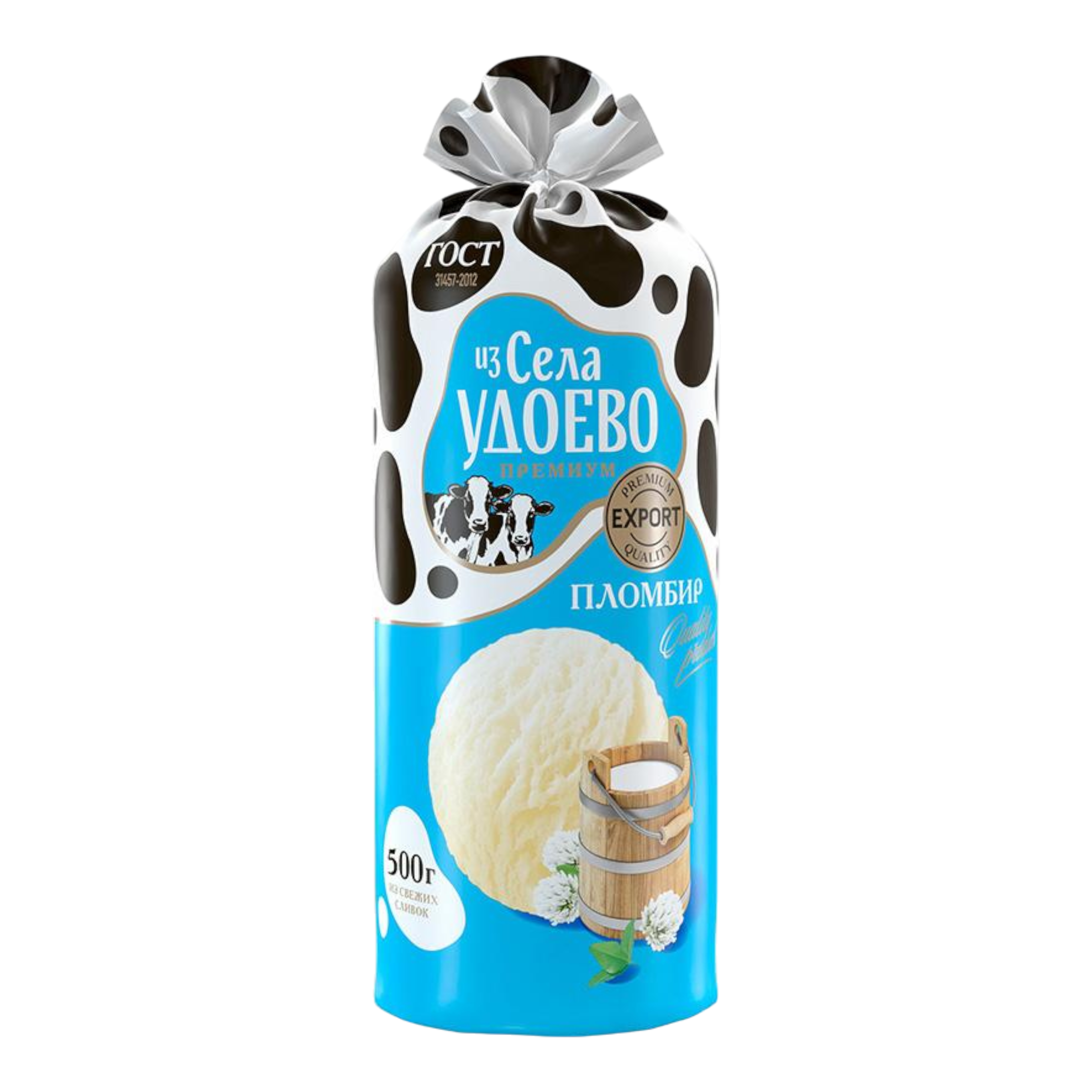 

Мороженое Из Села Удоево пломбир брикет 500 г