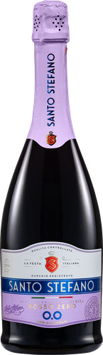 

Игристое безалкогольное Santo Stefano красное п/сл 0.75 л