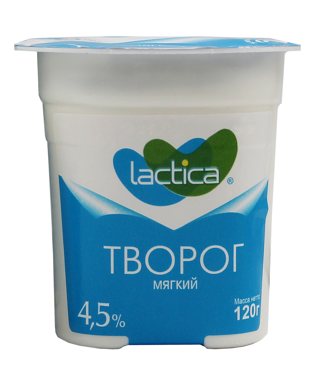 

Творог мягкий Lactica 4.5% 120 г