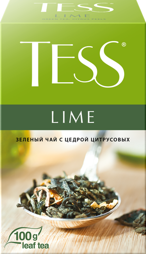 

Чай зеленый Tess Lime листовой 100 г