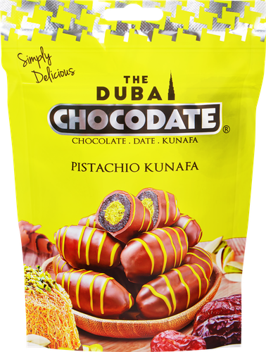 

Конфеты Chocodate Финики с фисташковой пастой и тестом кунафа в молочном шоколаде 90 г