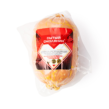 

Колбаса вареная Сытый Смолянин со шпиком вес