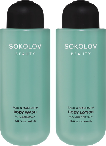 

Набор для тела SOKOLOV Basil&mandarin 800 мл