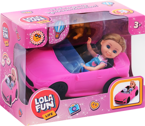 

Кукла Lola Fun в машине Арт. DL55854