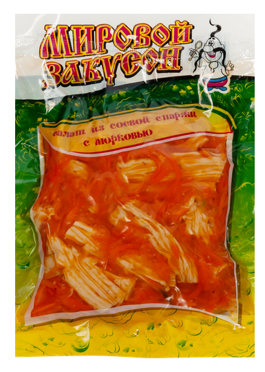 

Салат из соевой спаржи Мировой закусон с морковью 300 г