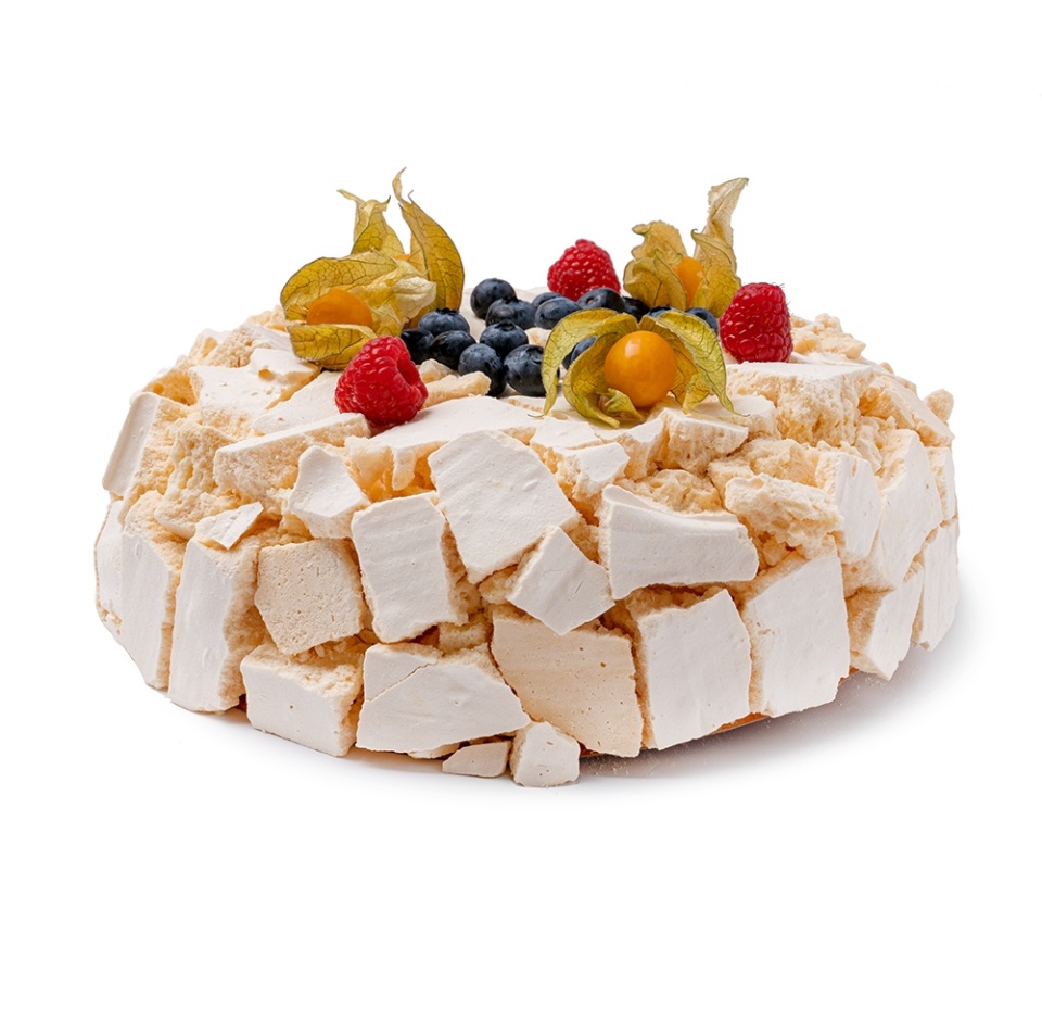 

Торт Царский Ореховый бисквит с безе и сливочным кремом 1200 г