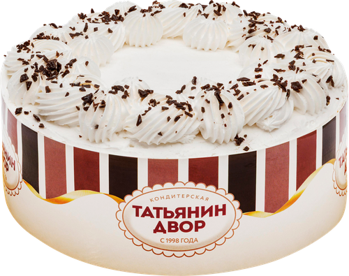 

Торт бисквитный Татьянин двор Пломбир с шоколадной крошкой 800 г