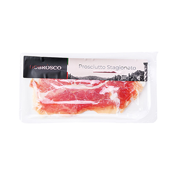 

Окорок сыровяленый Dobrosco Prosciutto Stagionato из свинины нарезка 70 г