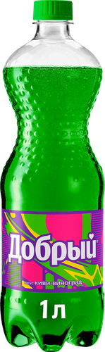 

Напиток Добрый Киви-виноград газированный 1 л