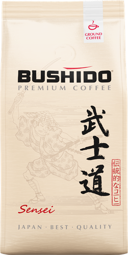 

Кофе молотый Bushido Sensei Арабика 227 г