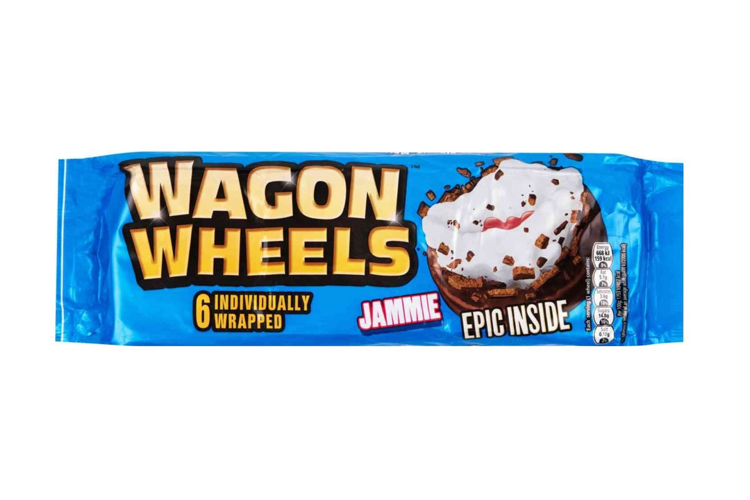 

Печенье Wagon Wheels с суфле и джемом 228 г