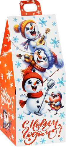 

Новогодний подарок Пензенская КФ N3 Домик новогодний квинтет 300 г