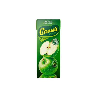 Сок Сочный Фрукт яблоко 0,2л ДП