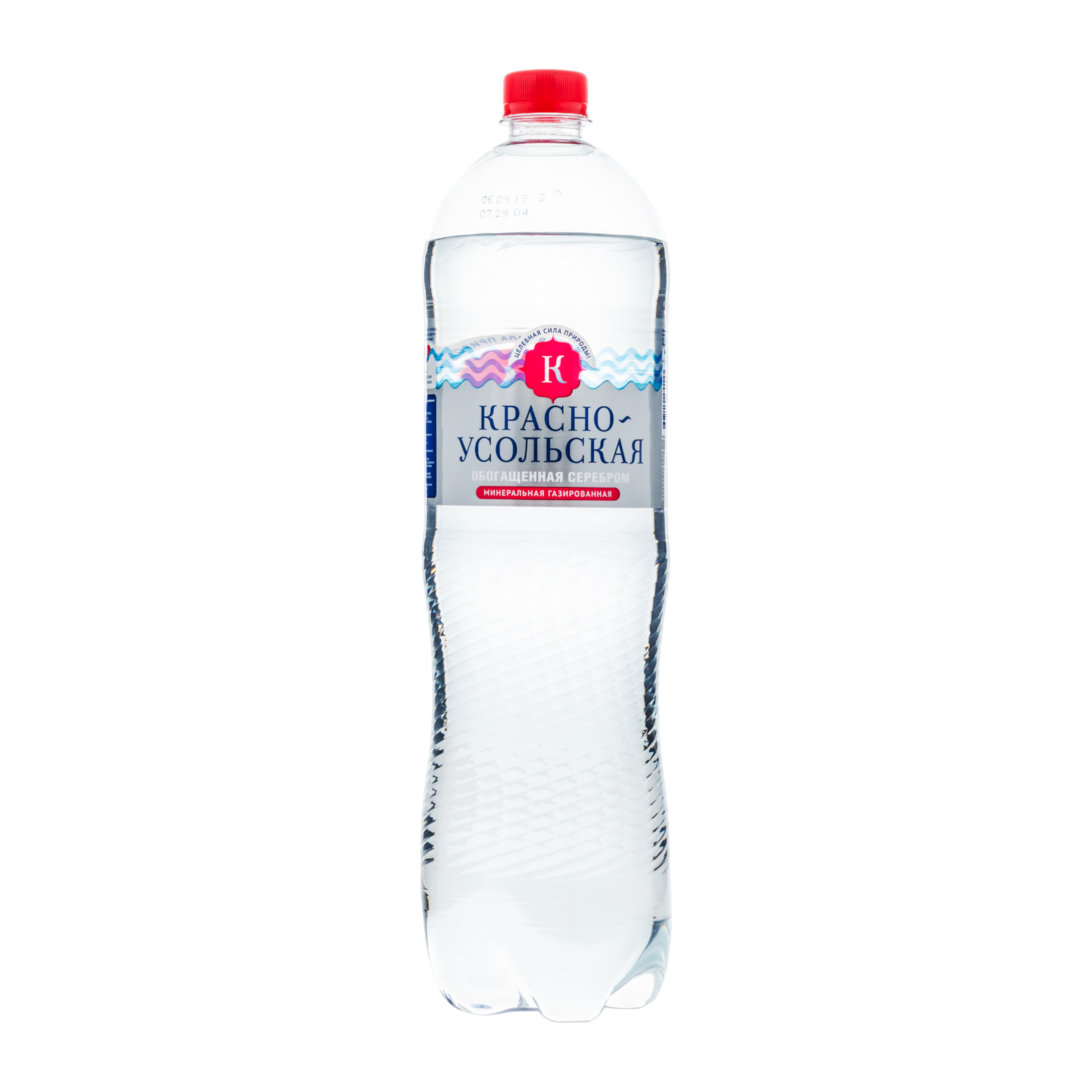 

Вода минеральная Красноусольская газированная обогащенная серебром 1.5 л