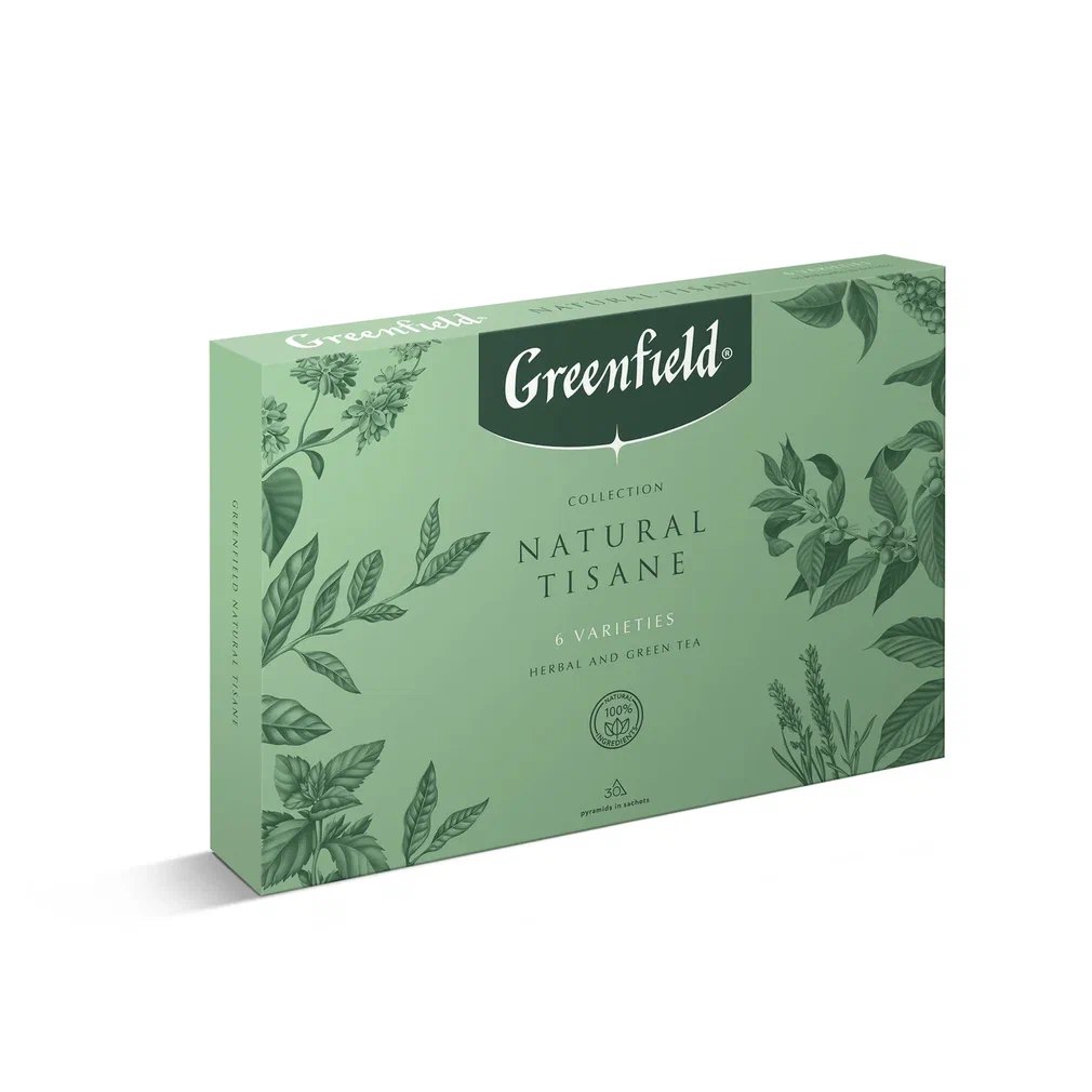 

Чай ассорти Greenfield Natural Tisane коллекция 54 г