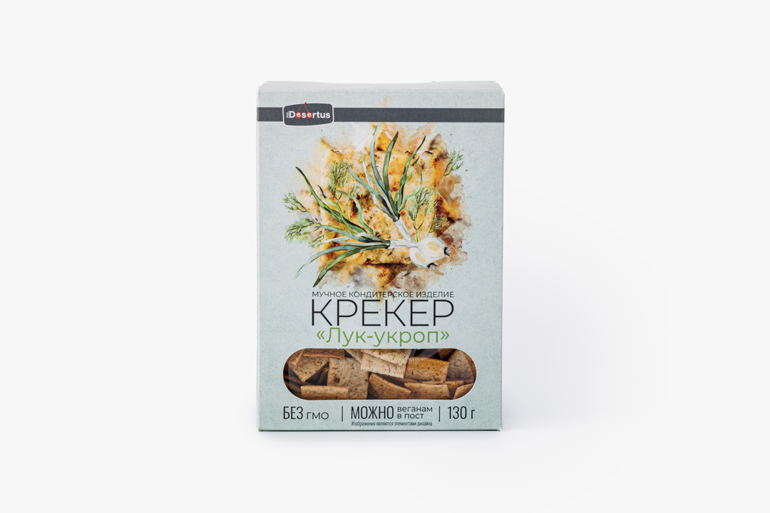 

Крекер Mr.Desertus лук укроп 130 г