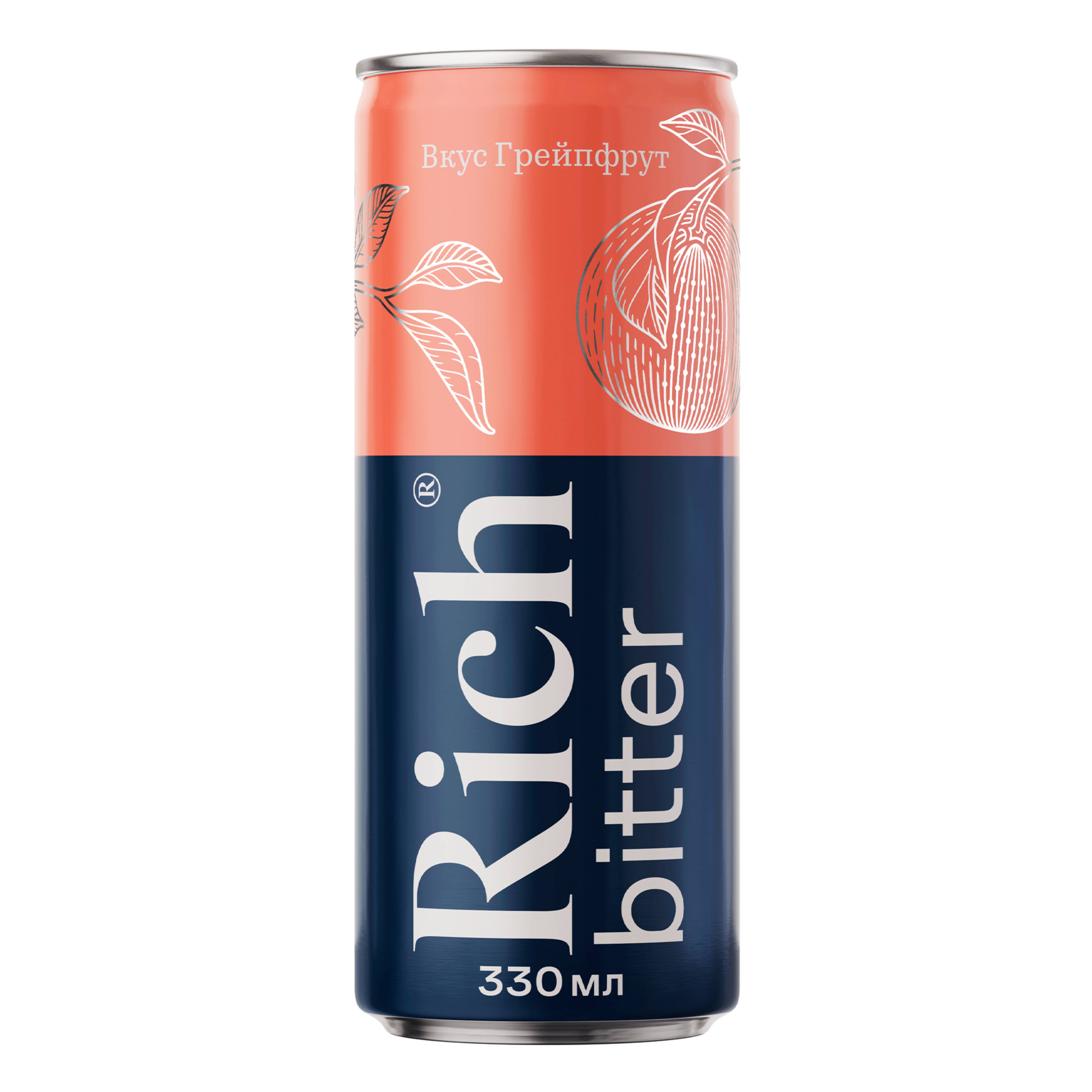 

Тоник Rich bitter Грейпфрут 330 мл