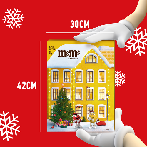 

Набор кондитерских изделий M&M's Friends Календарь 233 г