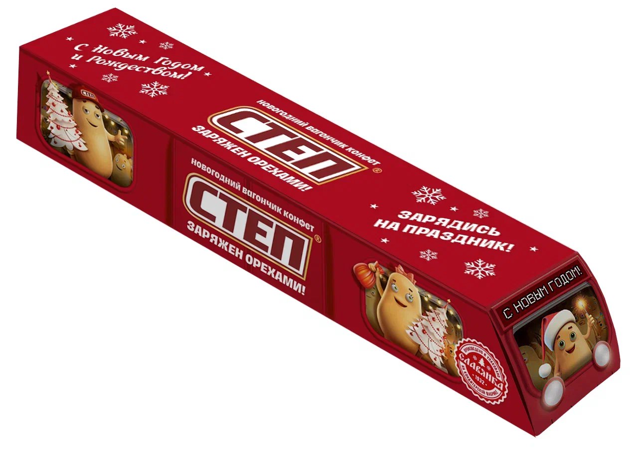 

Набор кондитерских изделий Степ Микс №1 Новогодний подарок 101 г