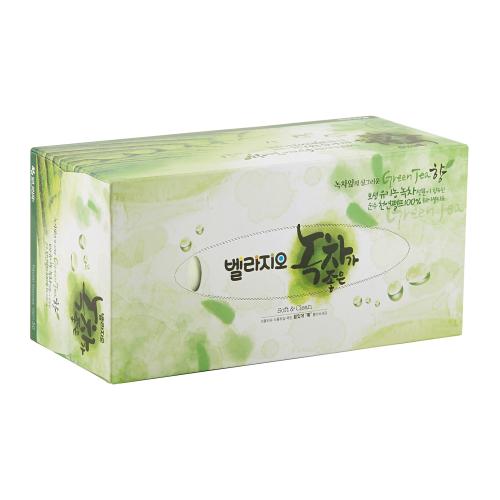 

Салфетки косметические Bellagio Green Tea с экстрактом зеленого чая двухслойные 210 шт. дизайн в ассортименте