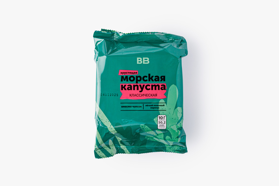 

Морская капуста хрустящая классическая, 10 г