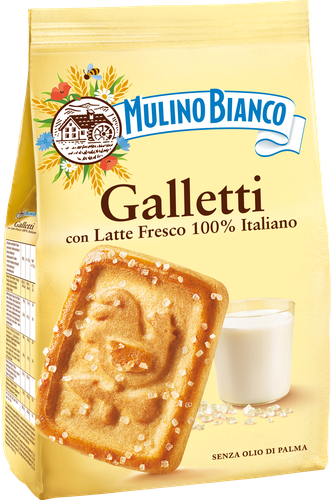 

Печенье Mulino Bianco Galletti с сахарными кристаллами 350 г