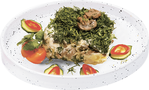 

Салат Лесная опушка вес