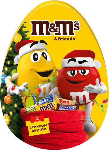 

Набор кондитерских изделий M&M's Friends Яйцо 150 г