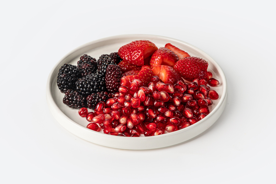 

Фруктовый микс Фруткорт: клубника, ежевика, гранат 230 г