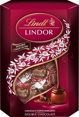 

Конфеты Lindor Double Chocolate шоколадные 200 г