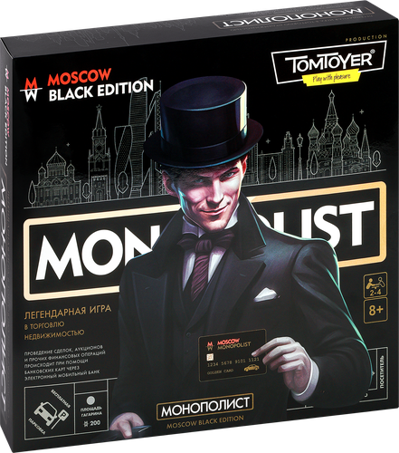 

Игра настольная Десятое Королевство Монополист Black Edition Серия Tom Toyer