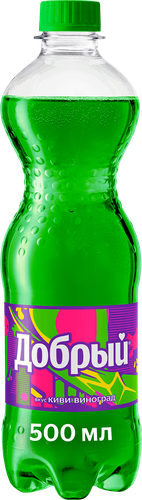 

Напиток Добрый Киви-виноград газированный 500 мл