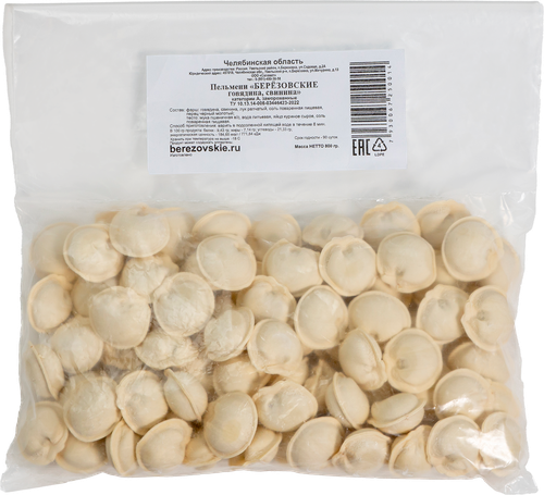 

Пельмени Берёзовские говядина свинина 800 г