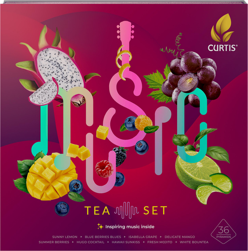 

Набор чая Curtis Music Tea Set 62 г