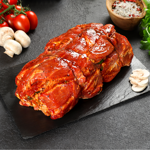 

Рулет ЛЕНТА FRESH СП из свиной шеи Трюфель полуфабрикат охлаждённый до 2.0 кг